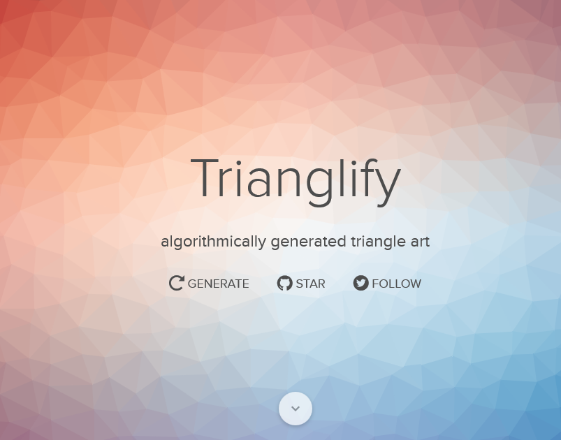 Trianglify 
